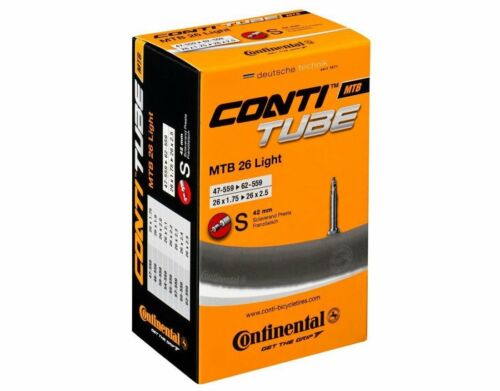 Continental Light 26 x 1.75-2.4 Mountain Bike Inner Tube 42mm Presta Valve
