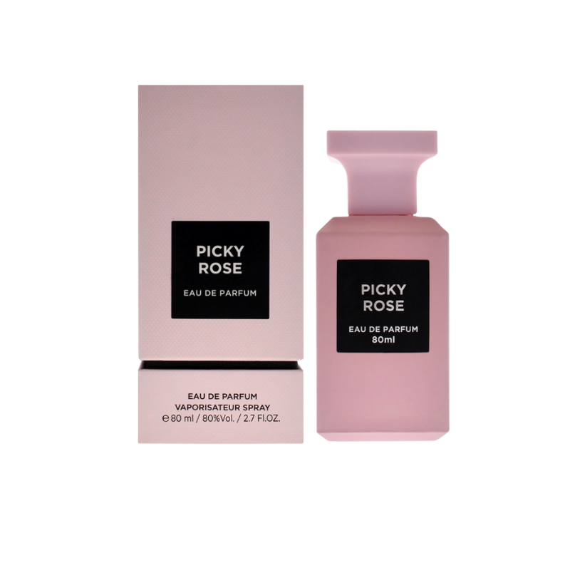Fragrance World Picky Rose For Women Eau De Parfum Sp 2.7 Oz Li Free Authentic