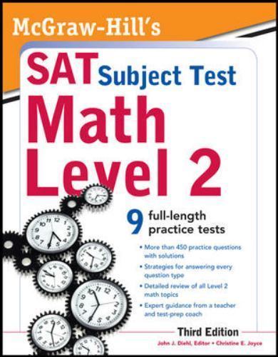 SAT Subject Test Math, Level 2 by John Diehl (2012, Trade Paperback ...