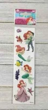 Disney princess little mermaid fun stickers EK success dimensional puffy 9pc