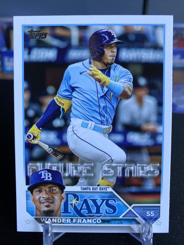 2023 Topps Series 1 #215 Wander Franco - Tampa Bay Rays FUTURE STARS BASE CARD