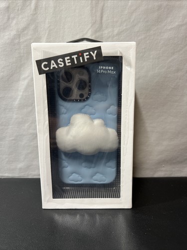 Casetify The Grippy Case iPhone 14 Pro Max•Blue/ Cloud•