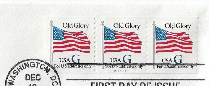 House of Farnam # 2890 "G" Old Glory set of 30 PNCs. Item pictured CV $200. - Image 2 of 2