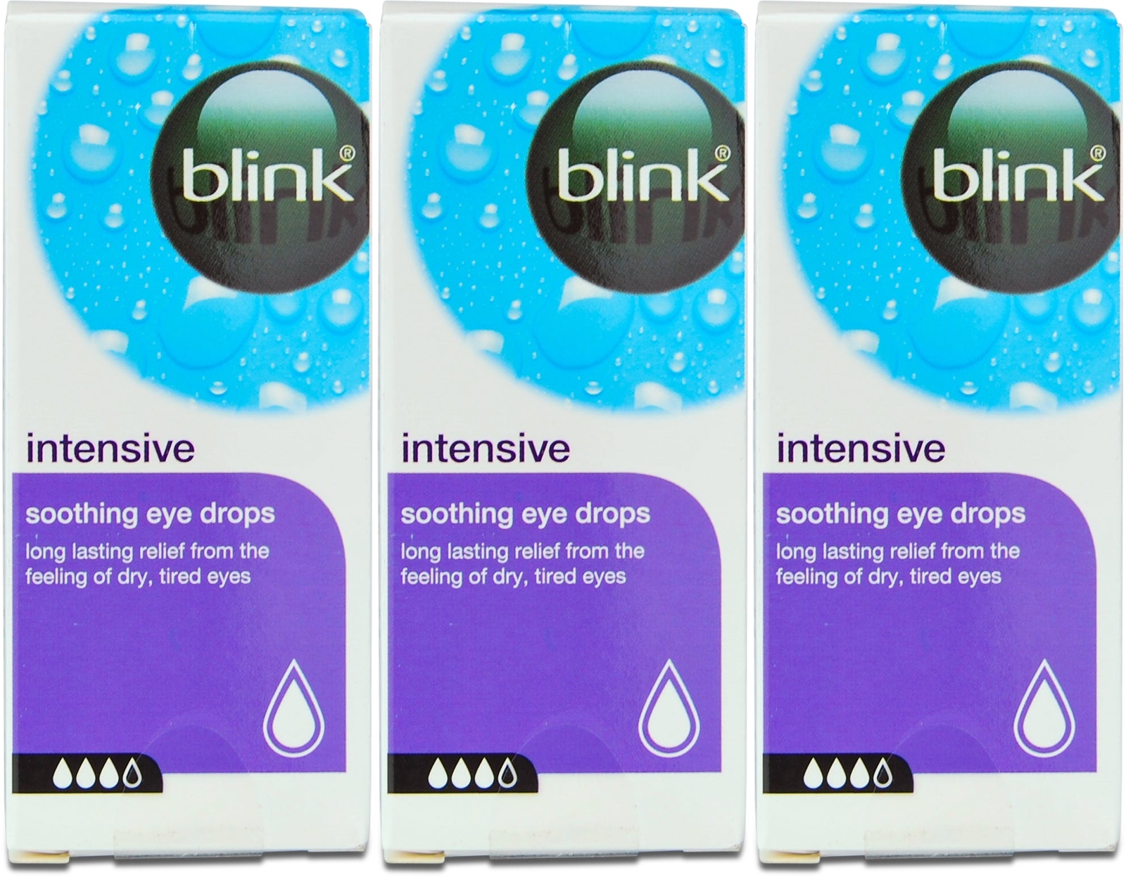 Blink Intensive Tears Protective Eye Drops 10ml X 3