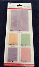 NOS SIZZIX Textured Impressions Embossing Folders set of 5 - Halloween 2 655849