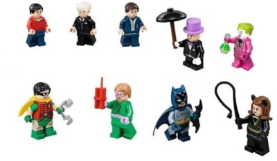 Lego DC 76052 Batman Classic TV Series 9x Minifigures FREE
