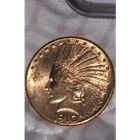 1910 US $10 Gold Eagle Indian Head Ten Dollars Coin Pre-1933