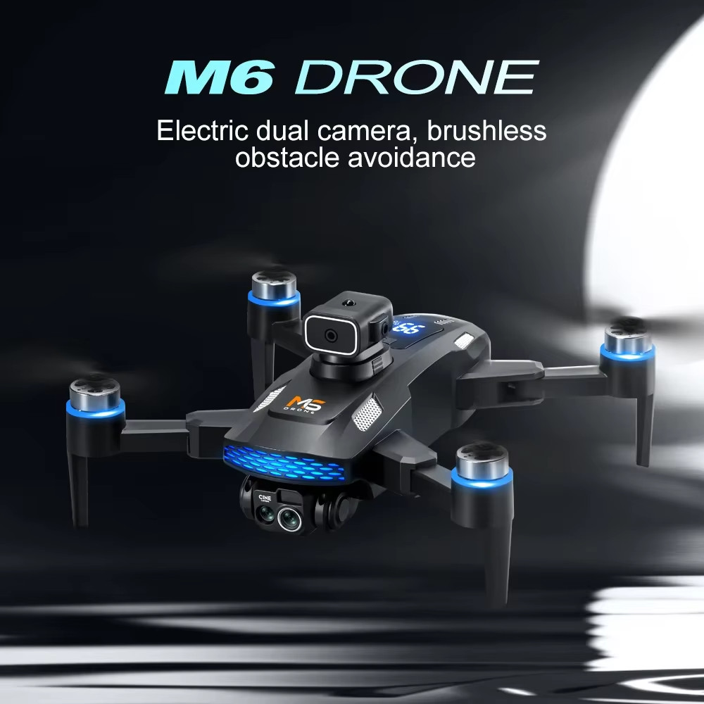 Drone M6 8K pour reussir vos prises de vue aeriennes sans saccade grace au FPV 5G