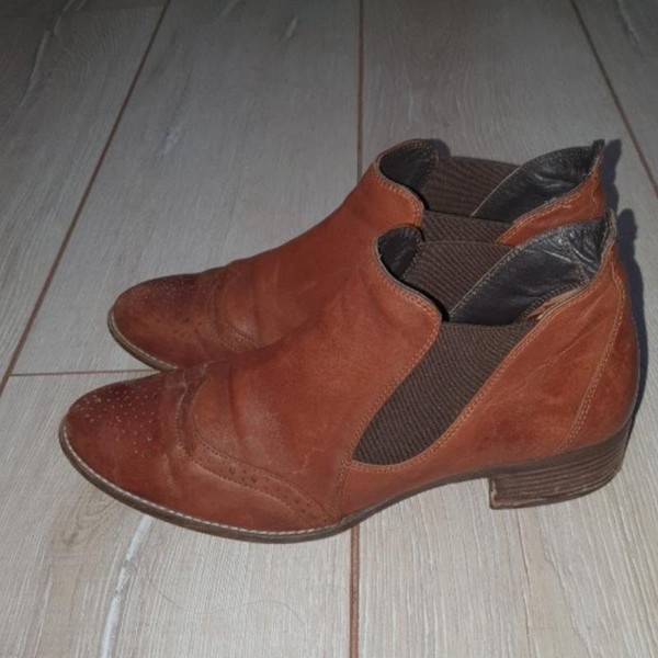 Women Paul Green Chelsea Boots Brown 37.5