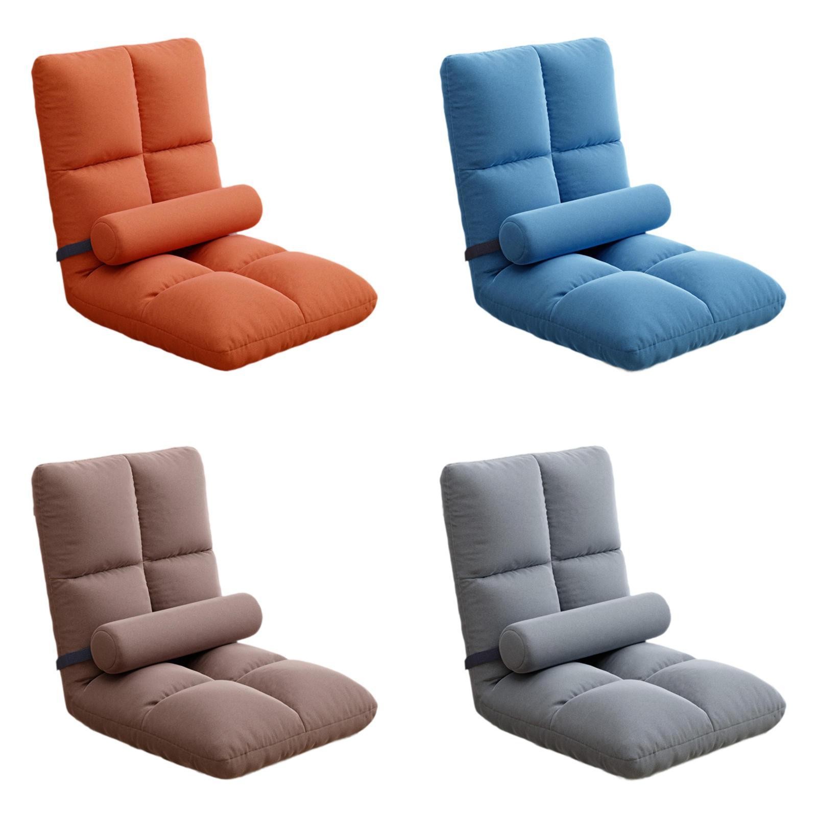 Foldable Floor Gaming Chair Back Support Recliner