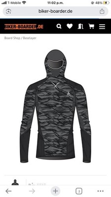Odlo SUW Top Performance Blackcomb  M w. Facemask, black - 