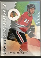 2024-25 Upper Deck Sp Game Used - New Grooves Frank Nazar #NG-2 (RC)