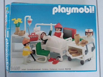 3495 Playmobil hospital: hospital room / operating room / alarm room