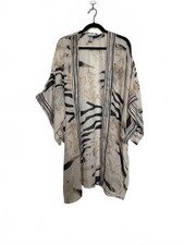 Lightweight Printed Kimono Cardigan