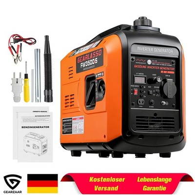 Inverter Stromerzeuger Notstromaggregat Benzin  Kompakt Seilzugstarter ECO-Modus
