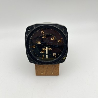 Original Smiths Vulcan Bomber Fluggeschwindigkeitsanzeige Messgerät mit Ständer