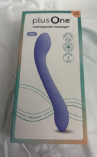 New Plus One Meno pause Massager Heat Helps Relax Muscles Vibration 2 point