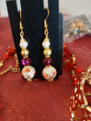One Of Kind Artisain Hand Made Earrings