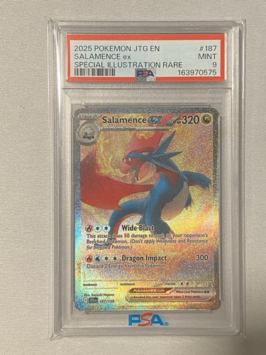 Salamence ex graded PSA 9 for sale on eBay