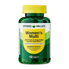 Spring Valley Women's Multi Tablets, 150 Count,NEW PRODUCT EXPLOSION