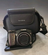 Canon PowerShot SX100 8 MP Digital Camera 10X Optical Zoom Samsonite Bag
