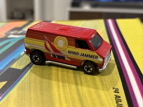 Vintage Hot Wheels Redline Super Van 1974 Hong Kong RESTORED +NICE+