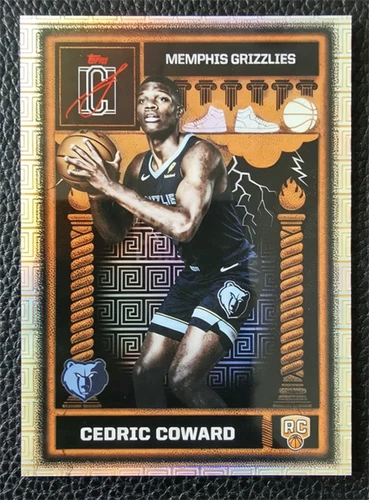 2025 Topps Signature Cedric Coward Base (RAW)