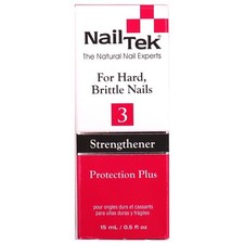 Nail Tek Protection Plus 3 Nail Strengthener 0.5oz For Weak Damaged Nails
