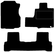 Premium Tailored Car Carpets Floor Mat Set 3Pcs Front For Honda CR-V 2006-2012