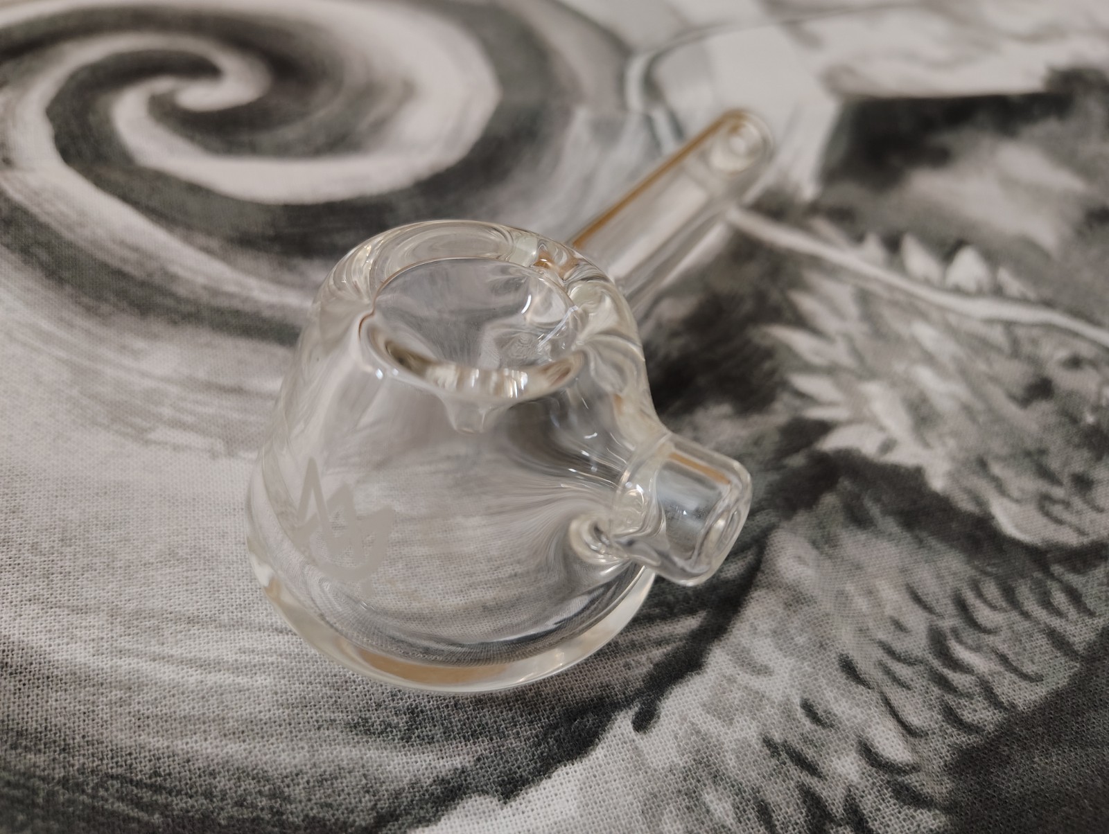 EC MJ Arsenal Clear Kettle Hand Pipe & Bulb Bubbler Tobacco/Dry Herb Smoking Set