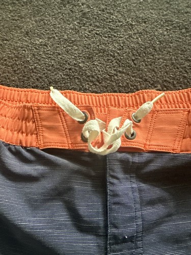 Hannah Anderson Boys Board Shorts Swim Size 140 Size 10 Blue Orange Surf - Picture 4 of 7