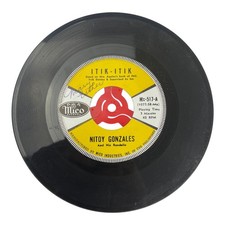 Philippines NITOY GONZALES & HIS RONDALLA Itik-Itik Polka Bal 45 rpm Record