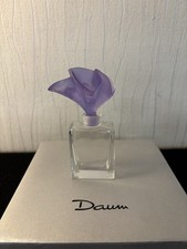 Daum France Flakon Mauve Modell Arum Aus Kristall