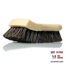 Long Bristle Horse Hair Leather Cleaning - Leather to Gently Clean Brush Brush