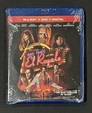 Bad Times At The El Royale Blu-ray  DVD  Digital New/Sealed Bridges Erivo Hamm