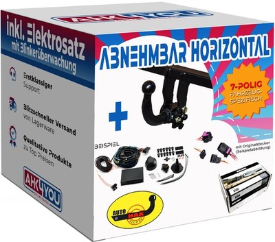 AHK AUTOHAK für Renault Clio V 19-25 hori. abnehmbar + 7-pol BRINK ES SPEZ