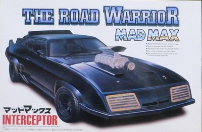 Aoshima Mad Max The Road Warrior Version Maßstab 1:24 Plastik Modellauto Bausatz