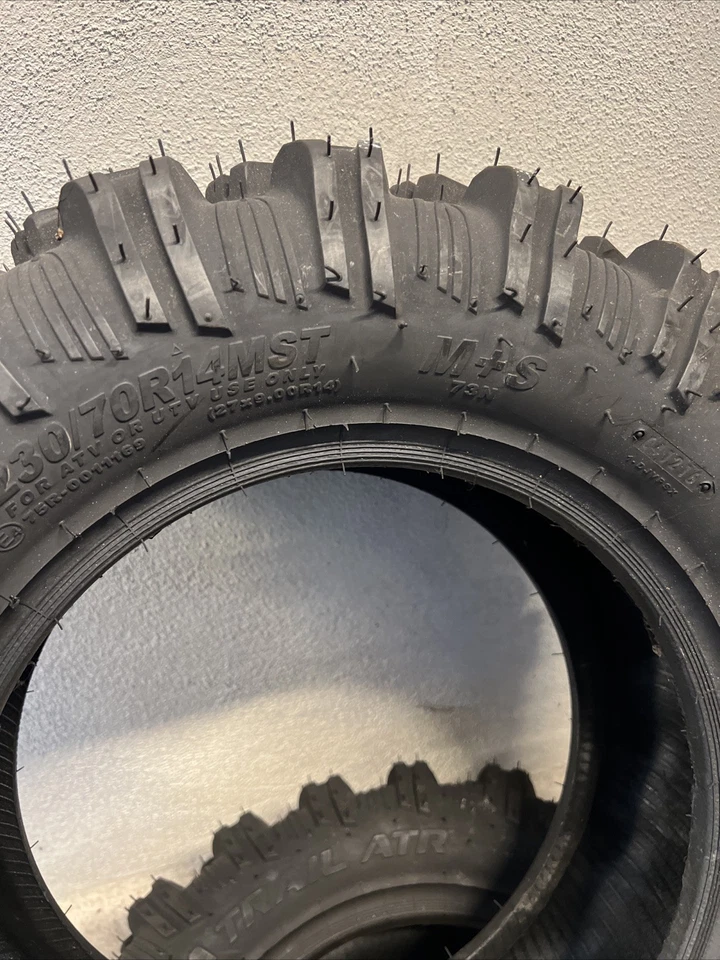 2x CARLISLE ATV/Quadreifen 230/70 R 14 73N VERSA TRAIL ATR M+S DOT 1216 R310 - Bild 3 von 4