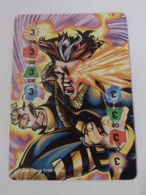 1996 Fleer Marvel Over Power Trading Card Game 3/3/3/3