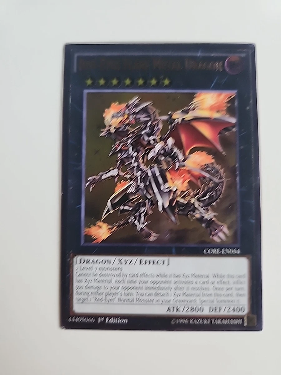 Red-Eyes Flare Metal Dragon Yu-Gi-Oh! TCG Ultimate Rare Individual