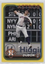 2024 Topps Series 1 Yellow Mauricio Dubon Mauricio Dubón #326 10u3
