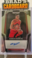 ULRICH CHOMCHE 2024-25 PANINI PRIZM BLACK ROOKIE SIGNATURES RC AUTO