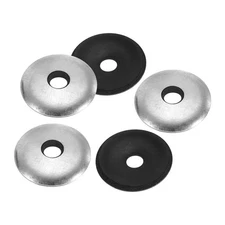 80Pcs M6.3x25mm Galvanized EPDM Bonded Sealing Neoprene Rubber Washers Gasket