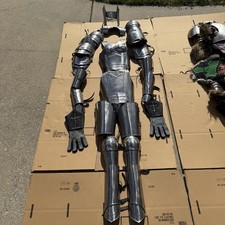 Medieval Knight Armor Costume Set Full Body Metal Armor Women s Cosplay LARP