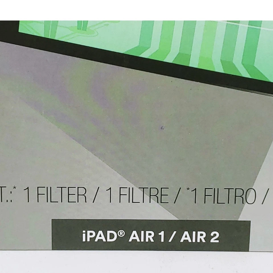 3M Mobile Interactive Solution For Ipad Air 1 & 2 Easy-on Black Privacy Filter - Image 2 of 4