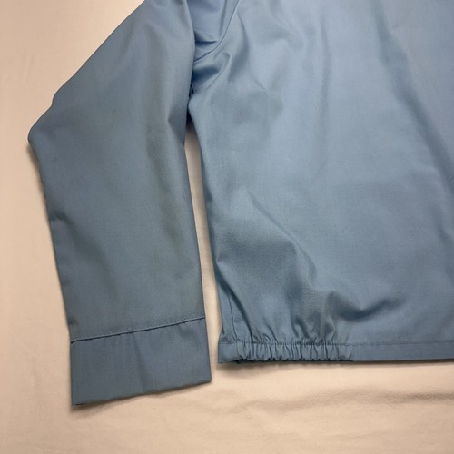 Vintage 80's Master Jac Jacket Mens Large Blue Zip Bomber Sport USA - Picture 13 of 15