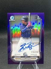 2026 Bowman - Chrome Prospects Roldy Brito Purple Autograph /250 #CPA-RB