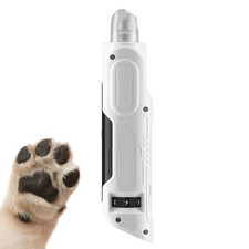 PAPIFFEED Dog Nail Grinder, Quiet 6-Speed Electric Nail Trimmer with Dual LED...