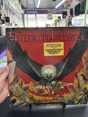 spread eagle vinyl  Gold Promo Stamp VG+ / VG+ 1990