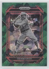 2023 Panini Prizm Green Ice Prizm Heinie Groh #232 e9p